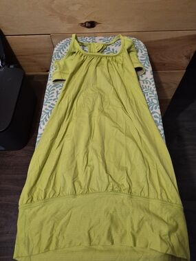 lululemon athletica Lime Green Tank Top